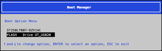 CPDC card Boot Manager