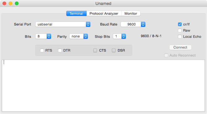 mac os x vt100 terminal emulator built in