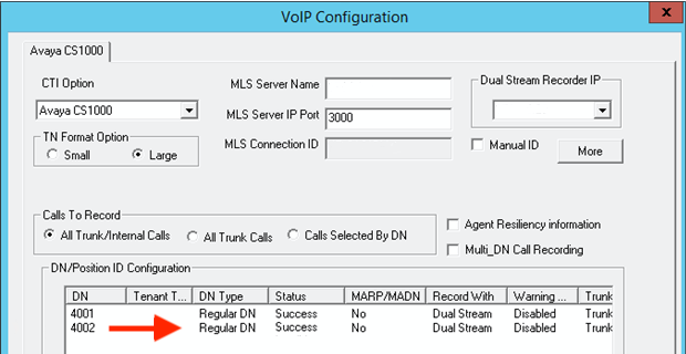 Voip Config